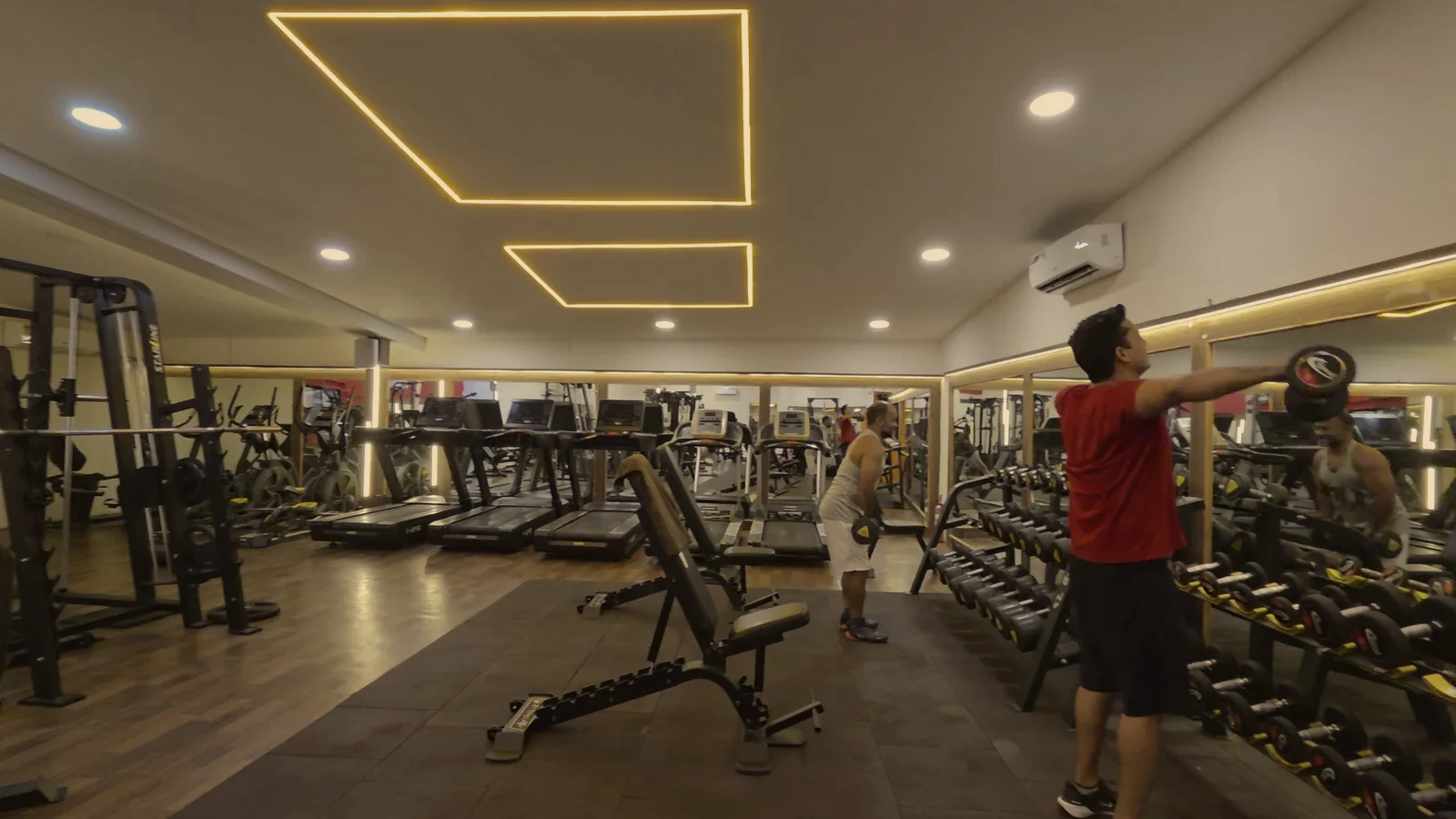 Eagle Square Fitness training floor in Powai