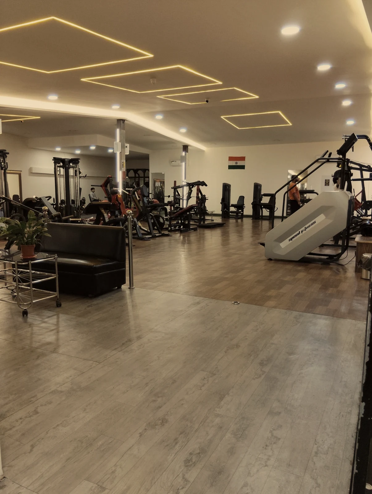 Eagle Square Fitness gym floor in Powai
