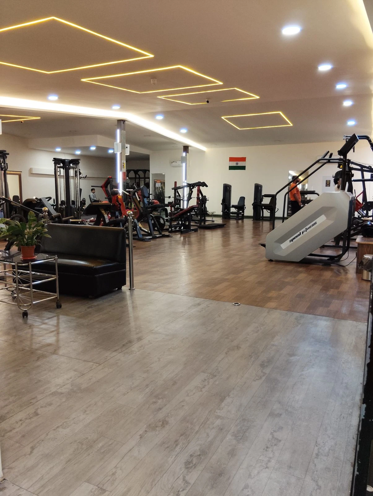Training floor at Eagle Square Fitness Powai