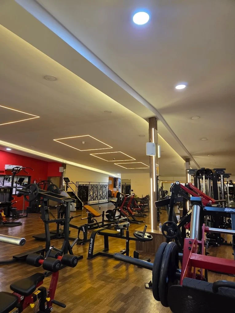 Inside the Eagle Square Fitness floor in Powai
